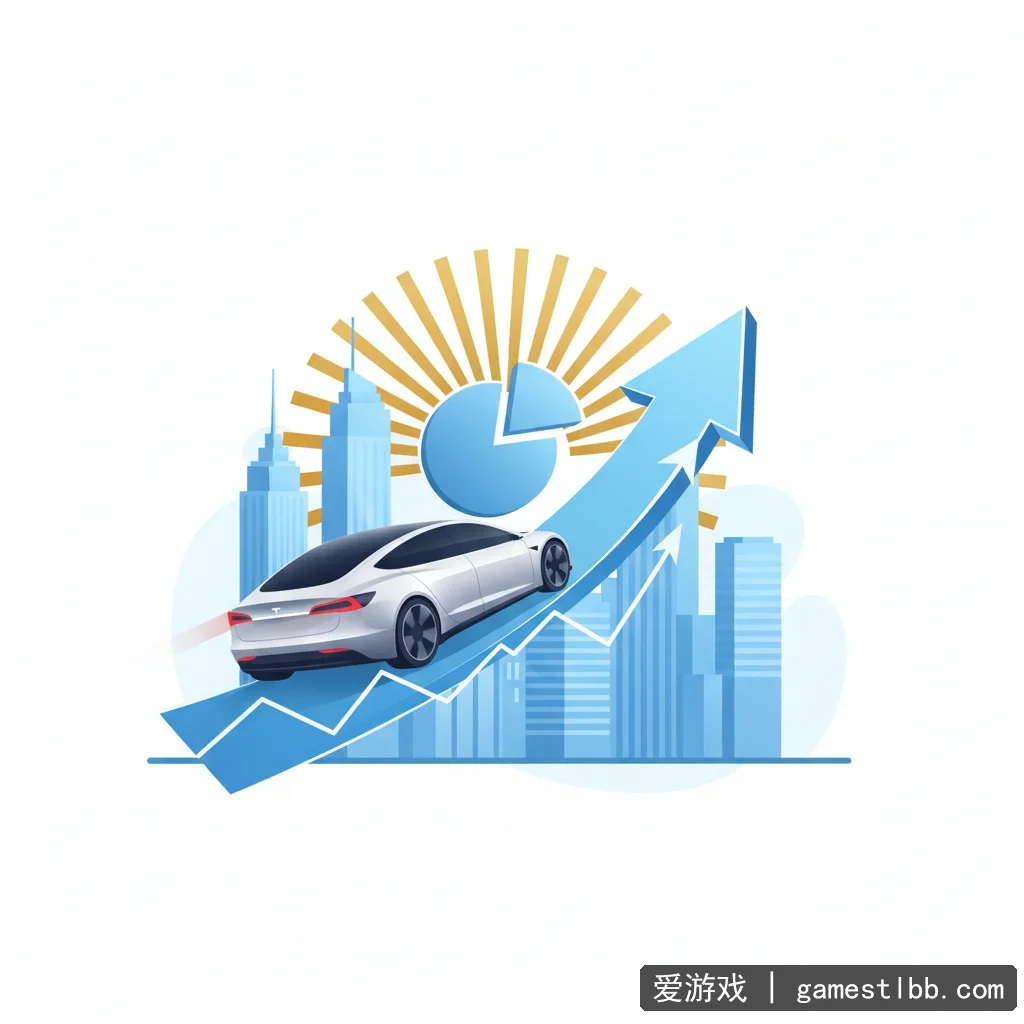 爱游戏 - 特斯拉股价暴涨：最新财报表现超预期引发市场热议 配图1